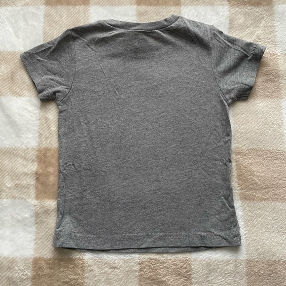 Big Bro Kavio Gray Kids Tee with Black Print - Picture 4 of 4